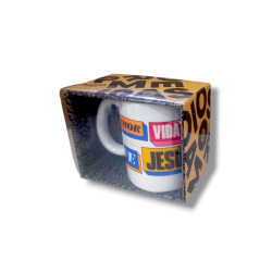 TAZA DE CERAMICA -AMOR,...