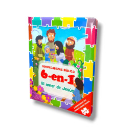 ROMPECABEZAS BIBLICO 6 EN 1. EL AMOR...