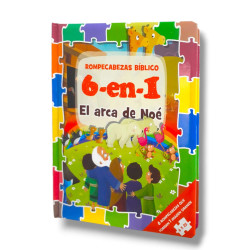 ROMPECABEZAS BIBLICO 6 EN 1. EL ARCA...