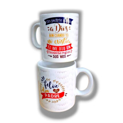 TAZA DE CERAMICA SUBLIMADA.- ESPECIAL...