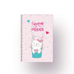 CUADERNO A5 ANILLADO TAPA FLEXIBLE...