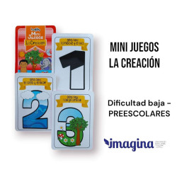 MINI JUEGOS 1 DE CARTA LA CREACCION....