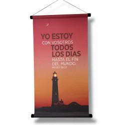 BANNER MEDIANO MATEO 28:20
