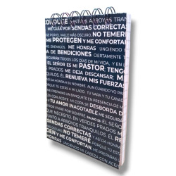 ANOTADOR ANILLADO MEDIANO S.F. TAPA...