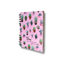 CUADERNO A5 TAPA DURA SF. 100 HOJAS....