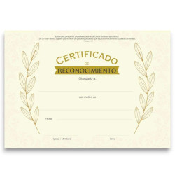 CERTIFICADO DE RECONOCIMIENTO.SF
