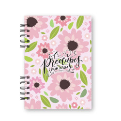 CUADERNO A5 TAPA DURA SF. 100 HOJAS....