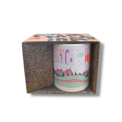TAZA  DE CERAMICA  -EL SEÑOR TU DIOS....