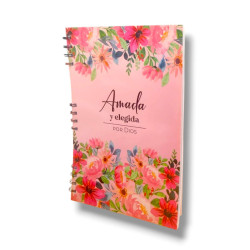 CUADERNO A4 ANILLADO TAPA FLEXIBLE SF...