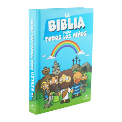 Biblia Infantil. La Biblia Para Todos Los Niños .celeste