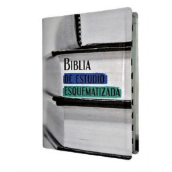 BIBLIA DE ESTUDIO ESQUEMATIZADA LETRA...