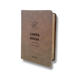 Biblia Nvi 040 Lg. Mediana. Marron (personal)