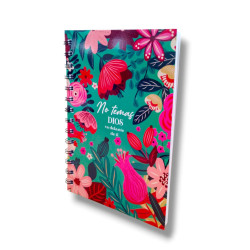 Cuaderno A5 Anillado Tapa Flexible 13.5 X 19 Cm. Sf.n3 .no Temas...b3026