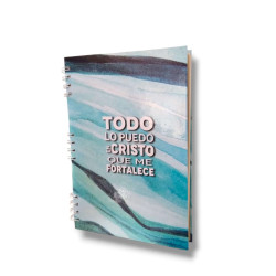 CUADERNO A4 ANILLADO TAPA DURA SF....