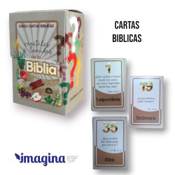 Juego Cartas Biblicas Vegetales Y Comidas De La Biblia.