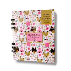 CUADERNO CUADRADO CHICO TAPA DURA...