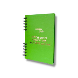 Agenda Perpetua Nada Podra Separarnos... Tapa Dura. Verde. A909