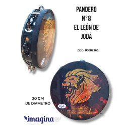 PANDERO PROFESIONAL N8.- EL LEÓN DE...