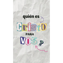 Tratados Pack 100 Unidades.quien Es Cristo.sfe. Rectangular Mediano.cod. 02