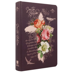 Biblia Reina Valera 1960 Letra Grande Pjr Tapa Dura Rosa Canto Dorado