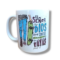 TAZA MUG DE CERAMICA -EL SEÑOR TU...