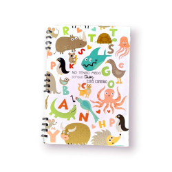 CUADERNO A4 ANILLADO TAPA FLEXIBLE SF...