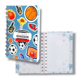 CUADERNO CHICO TIPO DIARIO -SOY MAS...