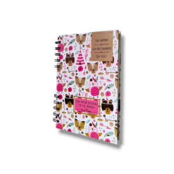 CUADERNO A5 TAPA DURA SF. 100 HOJAS....