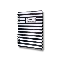 CUADERNO A5 TAPA DURA SF. 100 HOJAS....