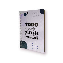 CUADERNO A5 ANILLADO TAPA FLEXIBLE...
