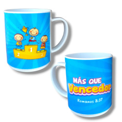 TAZA DE CERAMICA SUBLIMADA. MAS QUE...