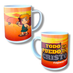 TAZA DE CERAMICA SUBLIMADA. TODO LO...