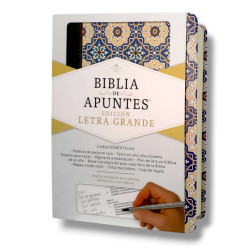 BIBLIA DE APUNTES LETRA GRANDE.PIEL...