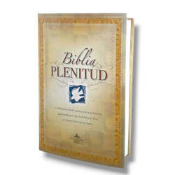 BIBLIA DE ESTUDIO PLENITUD TAPA DURA...
